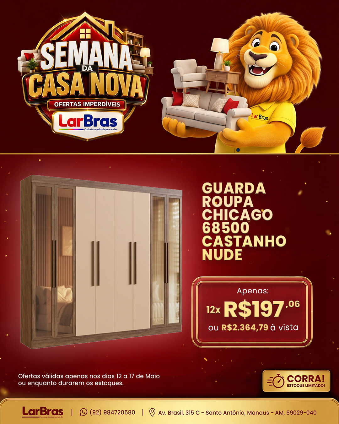 Ofertas Larbras - Promoção especial