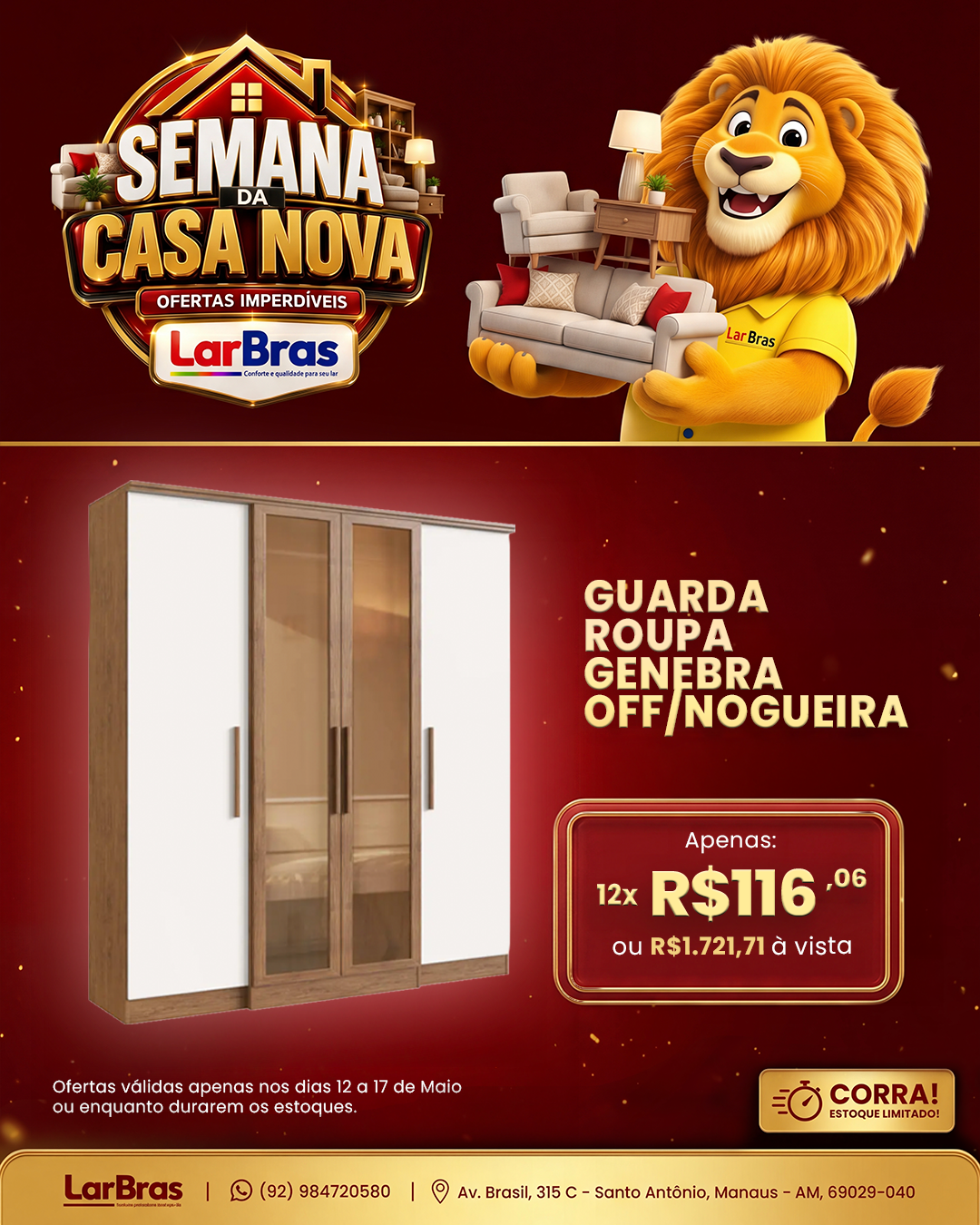 Ofertas Larbras - Promoção especial