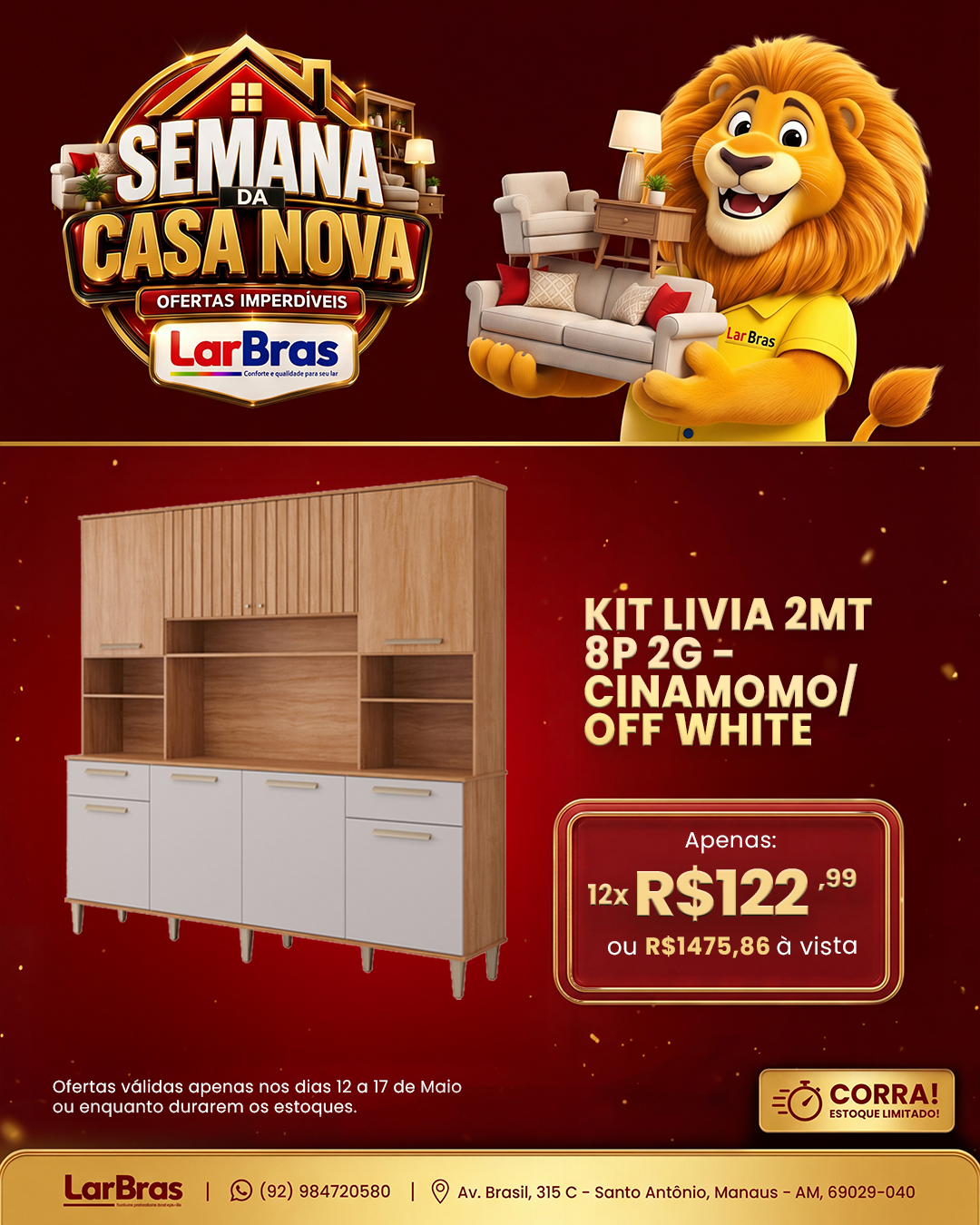 Ofertas Larbras - Promoção especial