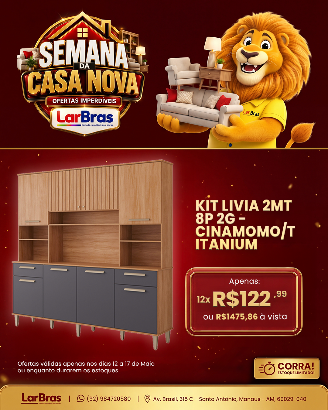 Ofertas Larbras - Promoção especial