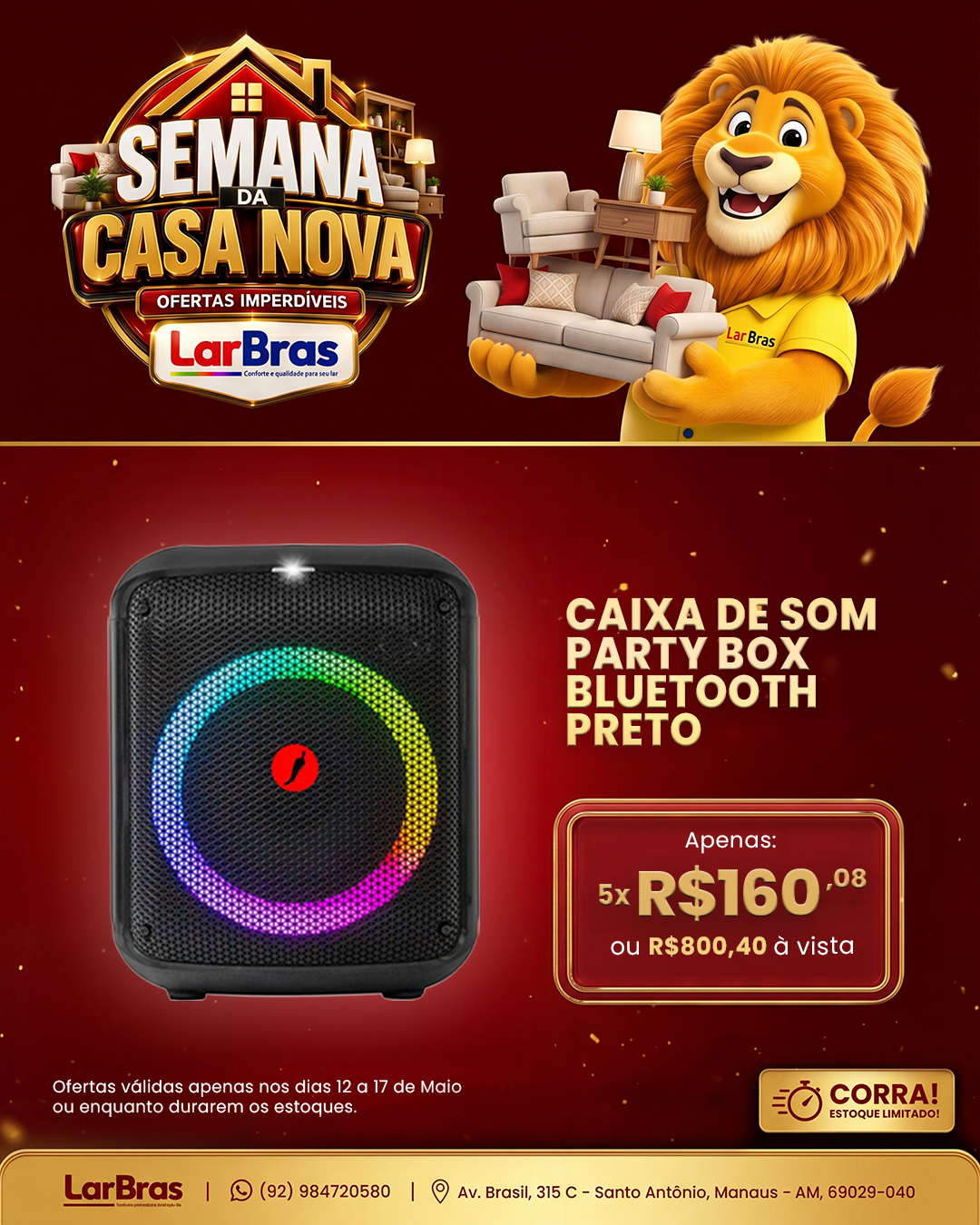 Ofertas Larbras - Promoção especial