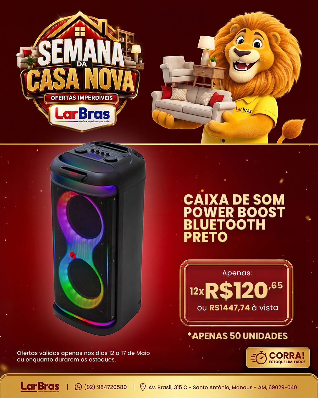 Ofertas Larbras - Promoção especial