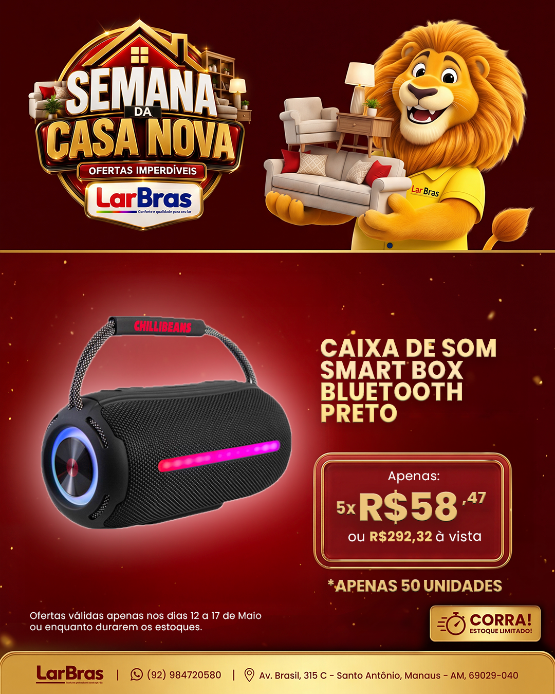 Ofertas Larbras - Promoção especial