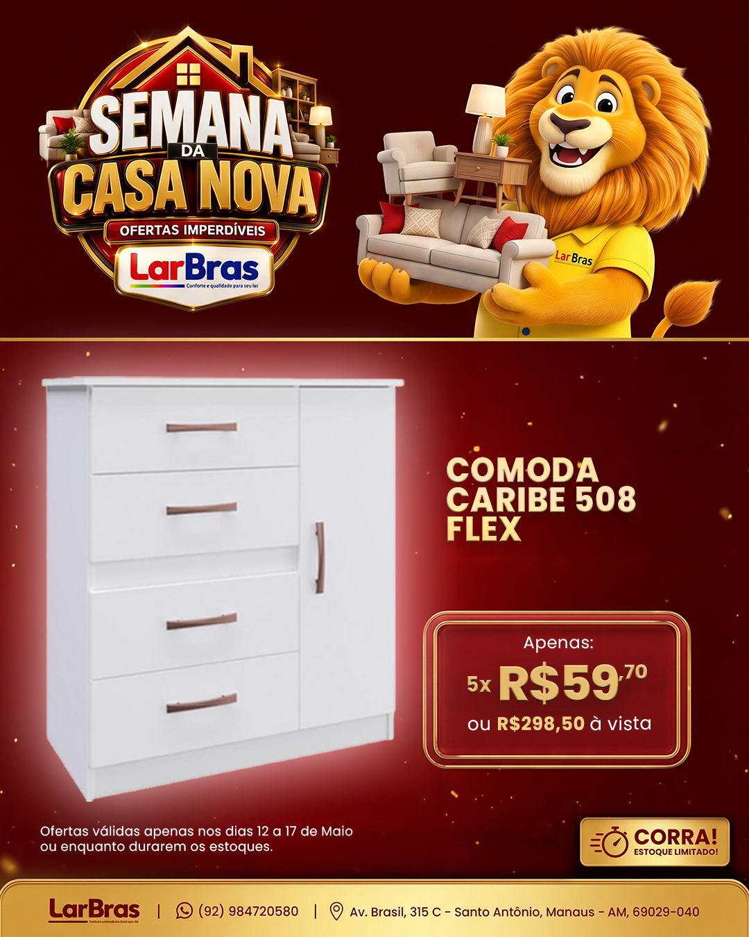 Ofertas Larbras - Promoção especial