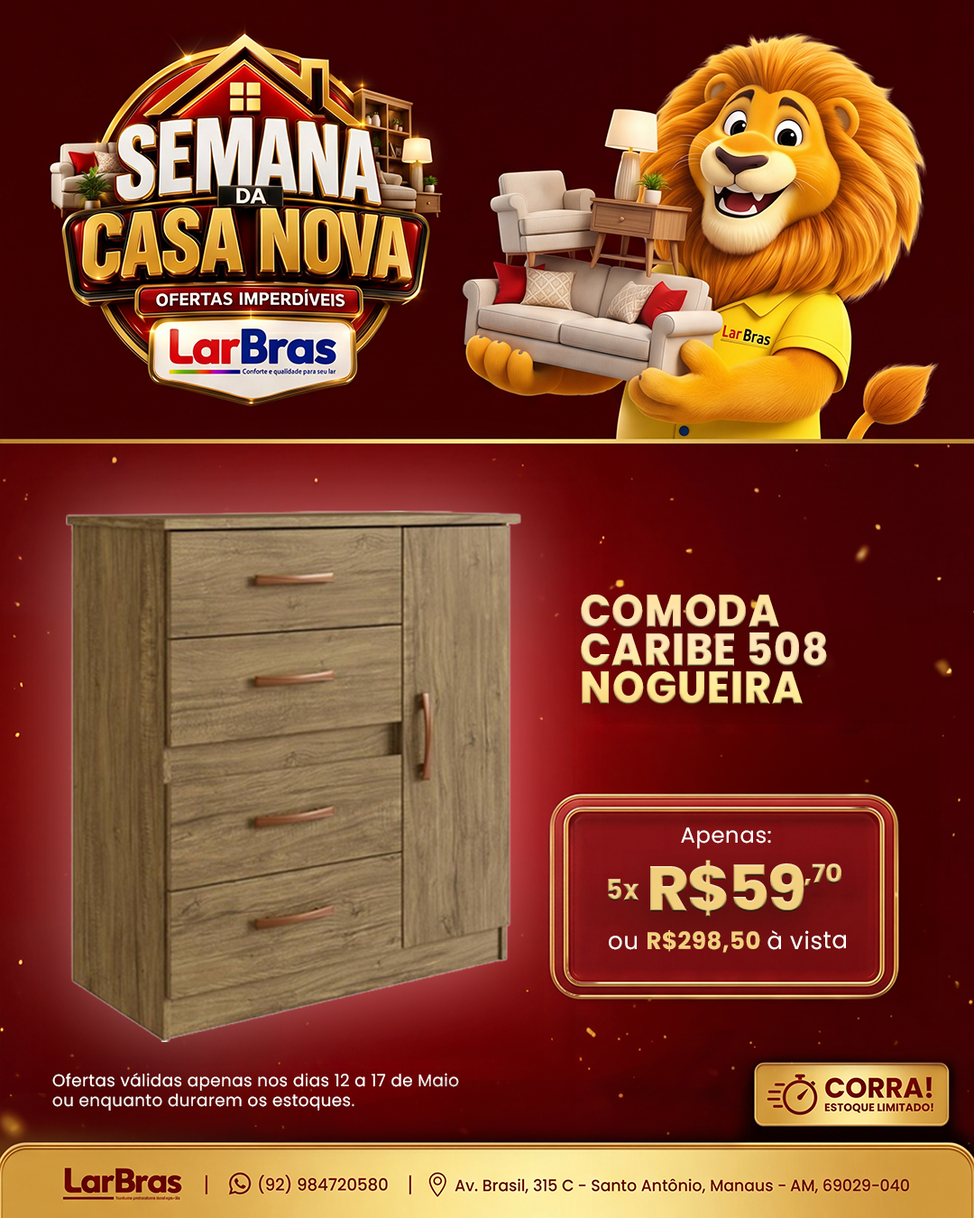 Ofertas Larbras - Promoção especial