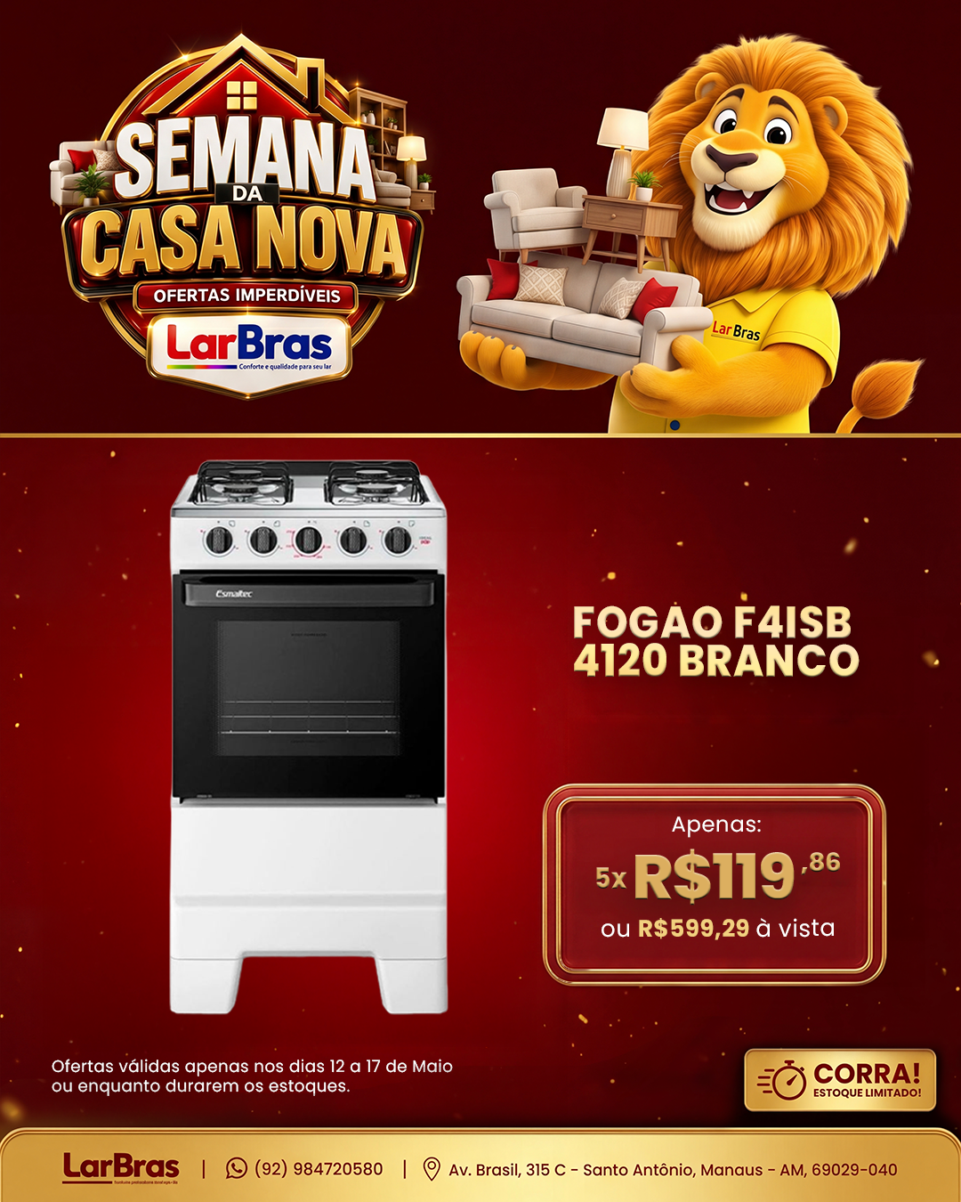 Ofertas Larbras - Promoção especial