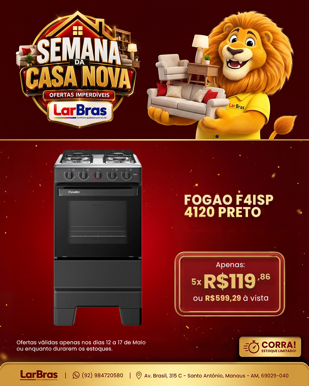Ofertas Larbras - Promoção especial