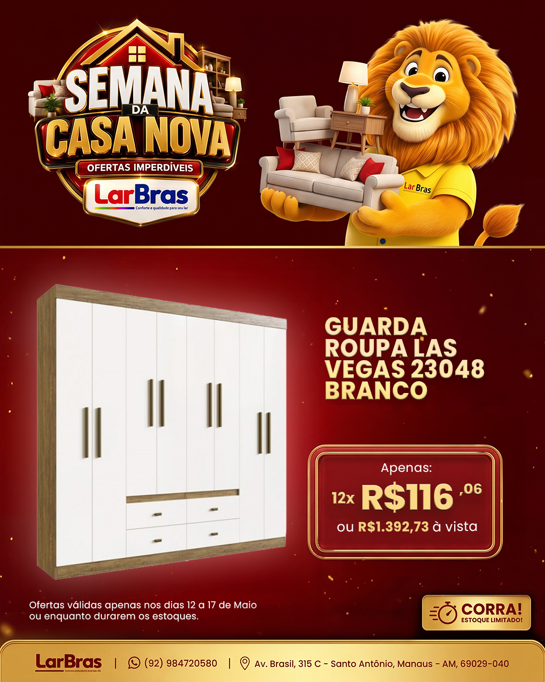 Ofertas Larbras - Promoção especial